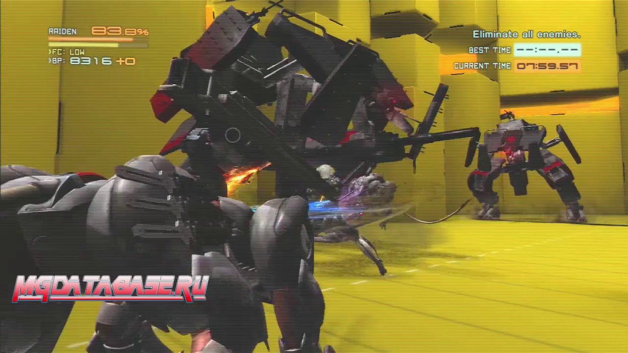 MGR Revengeance: DLC DL-VR - VR Mission 30 GOLD