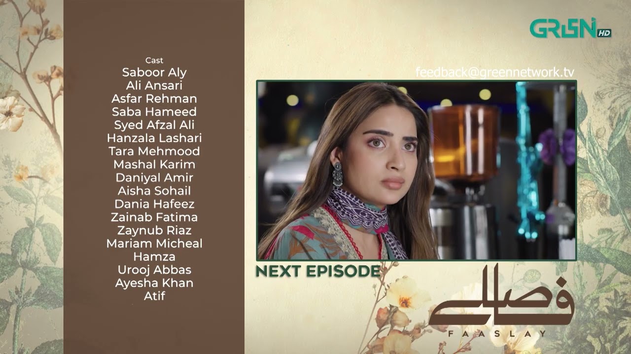 Faaslay Episode 49 | Teaser | #faaslay  #aliansari  #sabooraly