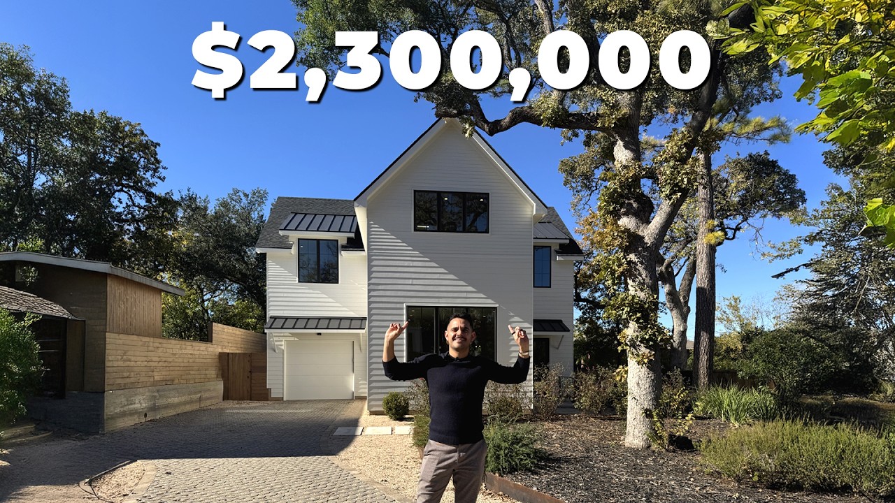 Inside Two $2M–$3M Luxury Homes in Tarrytown Austin | New Construction Tour