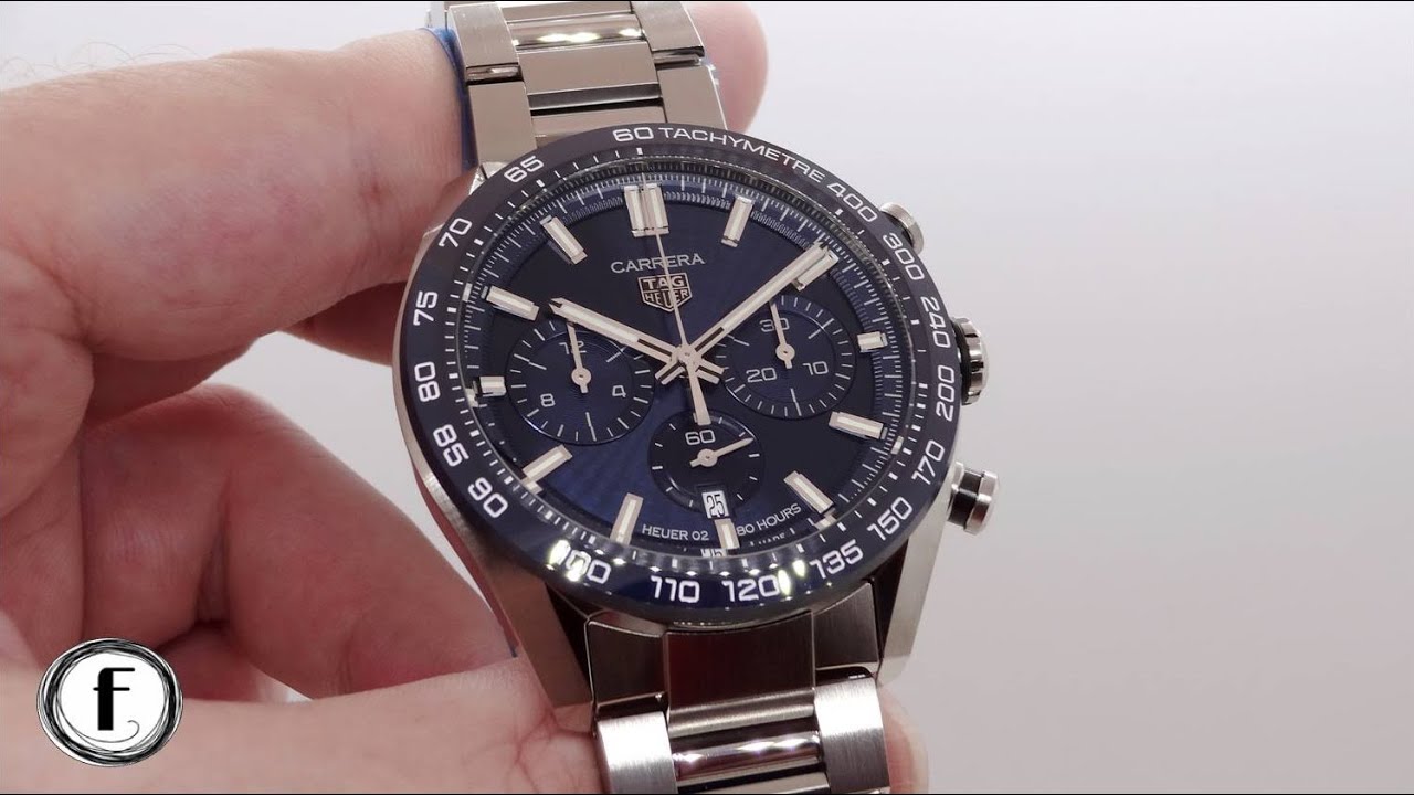 TAG Heuer Carrera 2020 mit Manufakturwerk Heuer 02 / Ref.: CBN2A1A.BA0643 / Hands On