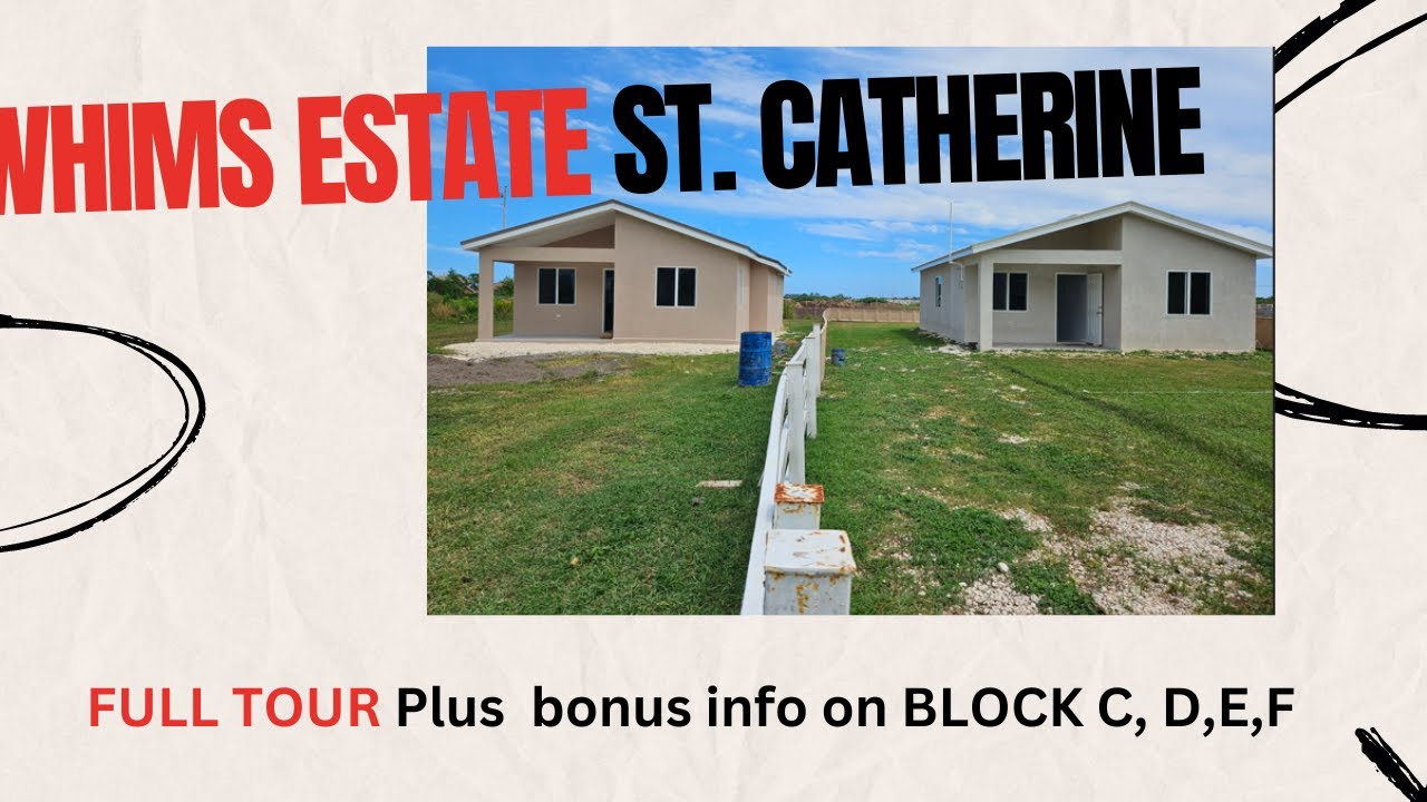 Updated Tour Whims Estate Gated St. Catherine plus Updates on upcoming Blocks