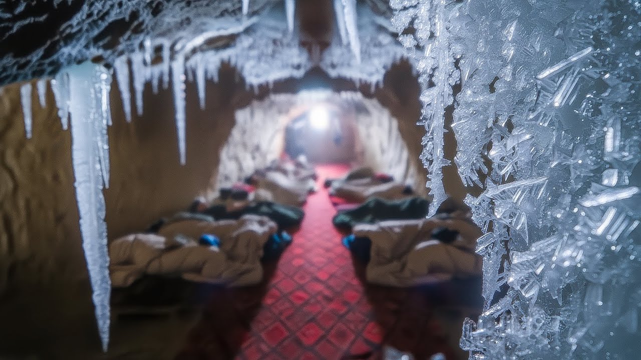 We Sleep & Cook at -40°C: Cave Survival in Earth's Coldest Village