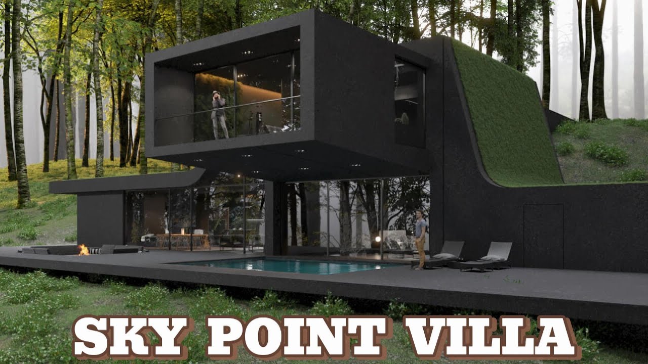 Sky Point Villa in Bedford Hills, New York, USA designed by Reza Mohtashami | Luxury Villa