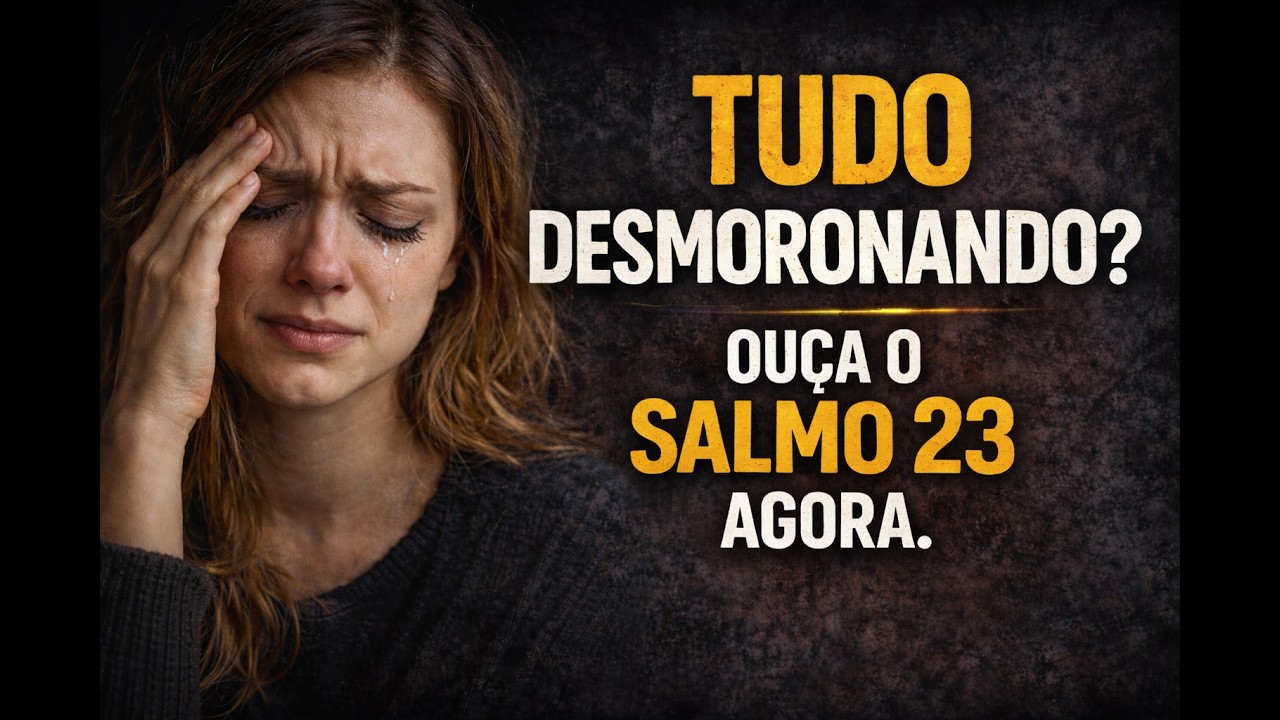 Quando Tudo Está Desmoronando — Salmo 23 É Sua Força Agora!
