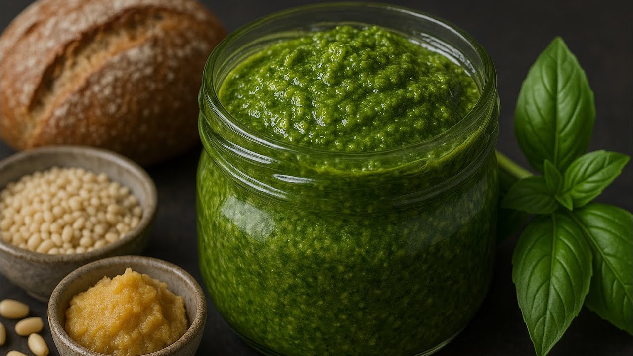 Este PESTO no es normal: fermentado con KOJI y microorganismos salvajes