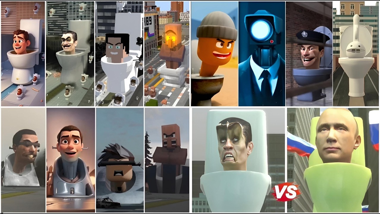 SKIBIDI TOILET MEGA BATTLE