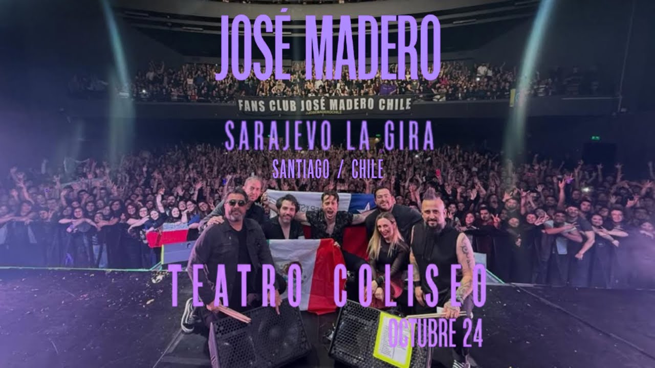 José Madero: Sarajevo La Gira - Santiago, Chile [24.10.2025]