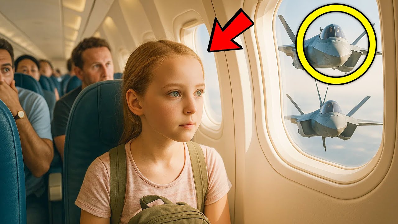 „Sie war nur ein Kind auf Platz 17A – bis die F-22-Piloten den Namen ‚Falcon‘ hörten“