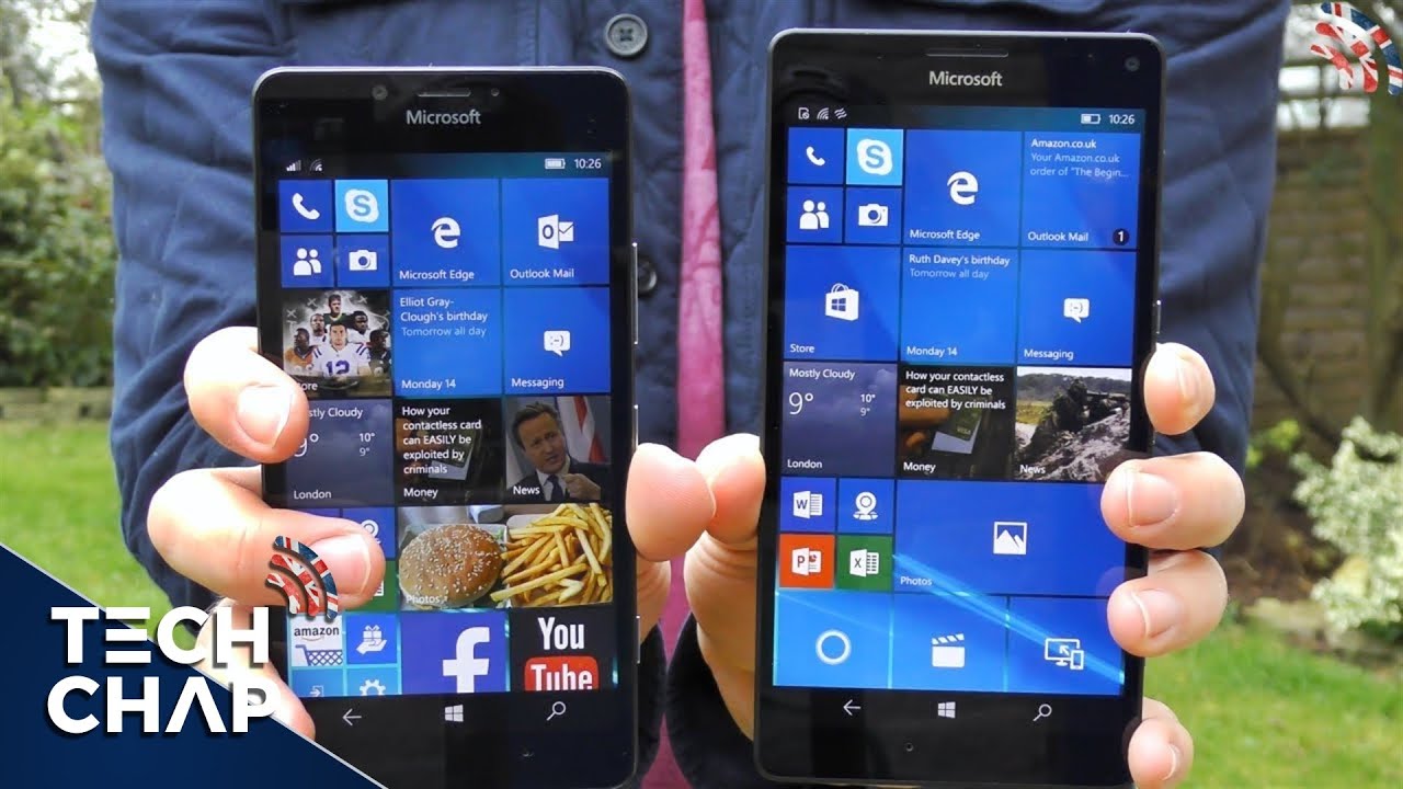 Lumia 950 vs 950 XL Speed Test | Snapdragon 808 vs 810