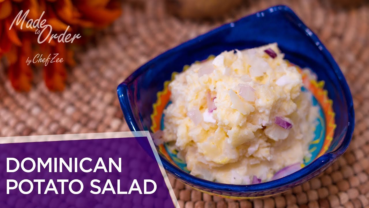 Dominican Potato Salad | Ensalada de Papa Dominicana | Made To Order | Chef Zee Cooks