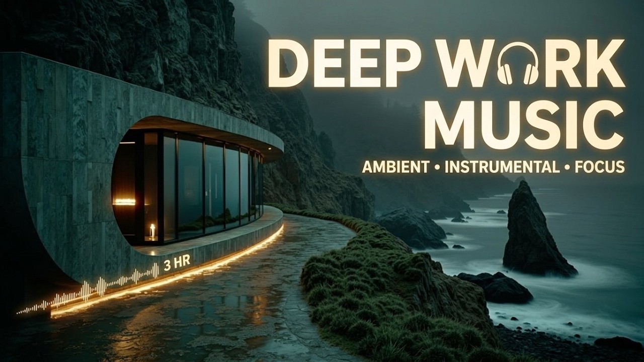 Chillout Deep Work ~ Фоновая музыка для учебы, концентрации и состояния потока