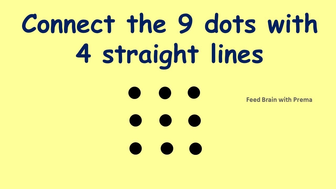 Tricky dot riddles | tricky dot puzzles | Feed Brain with Prema