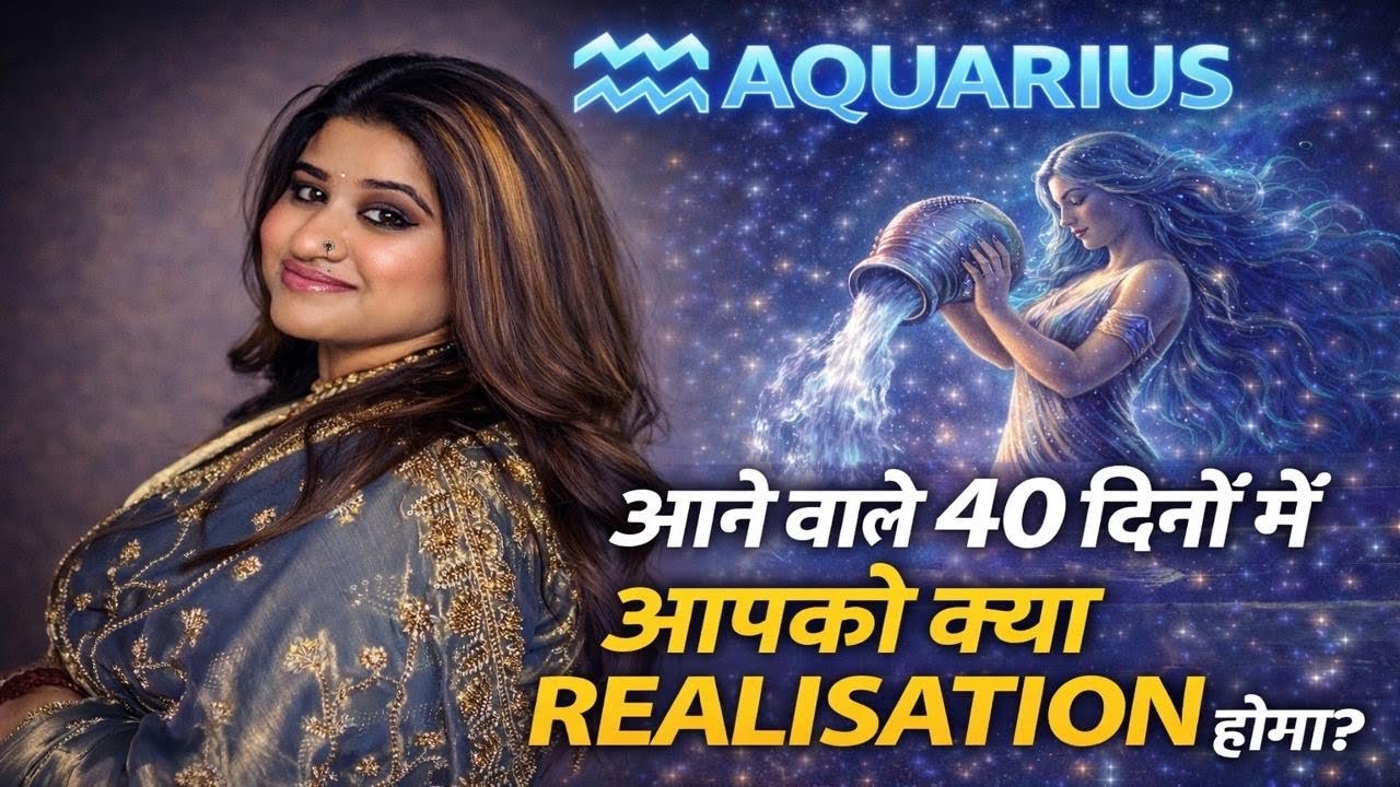 Aquarius ♒️ – आने वाले 40 दिनों में आपको बड़ा Realisation होगा #tarotreading #tarot #aquarius #