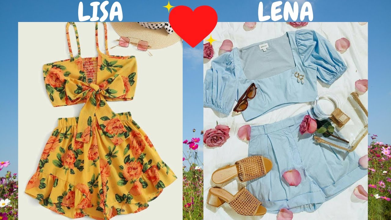LISA OR LENA 💖 GIRL`S SUMMER STYLE #39 - Which one is your fav? 💖 You Dress
