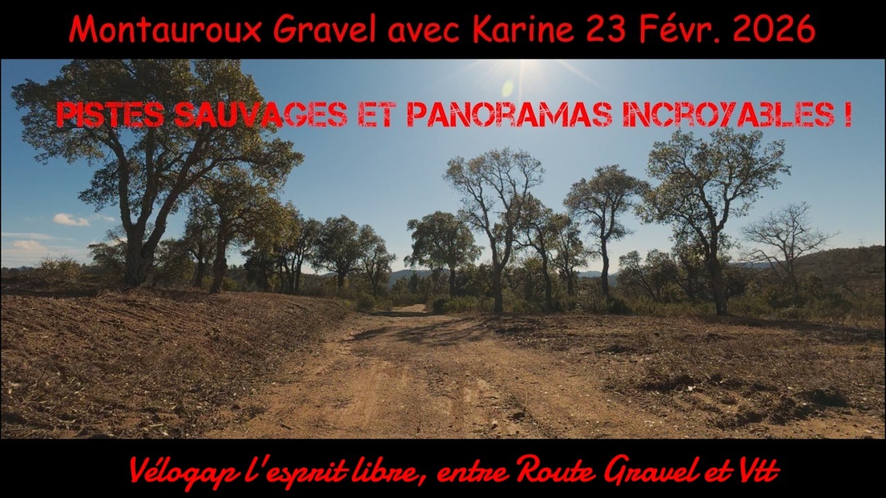 Gravel à Montauroux ​#gravel #vtt #vttae #Montauroux #var #cotedazur #provence #lacdesaintcassien