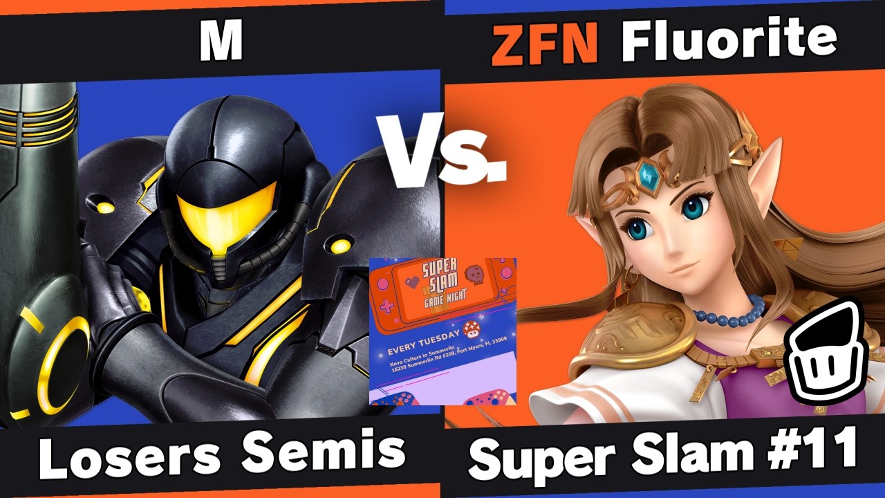 Super Slam 11 - M (Samus) vs Fluorite (Zelda) - Losers Semis
