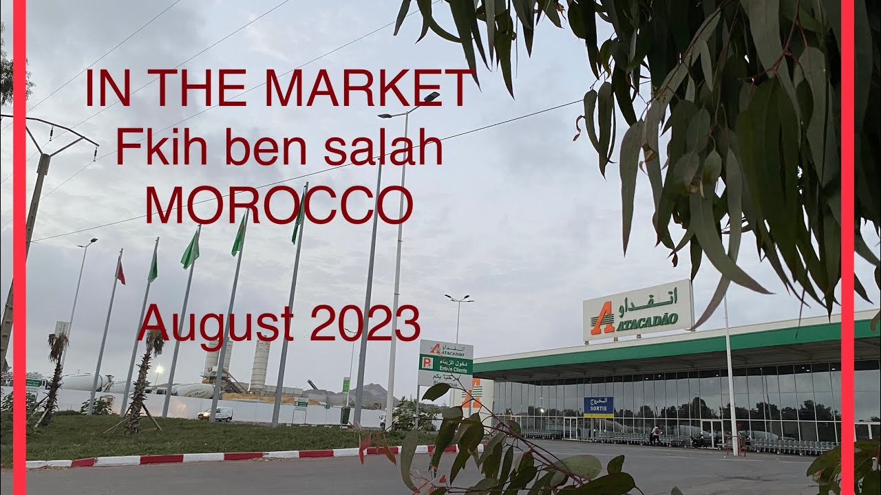 4K fquih ben salah morocco. 