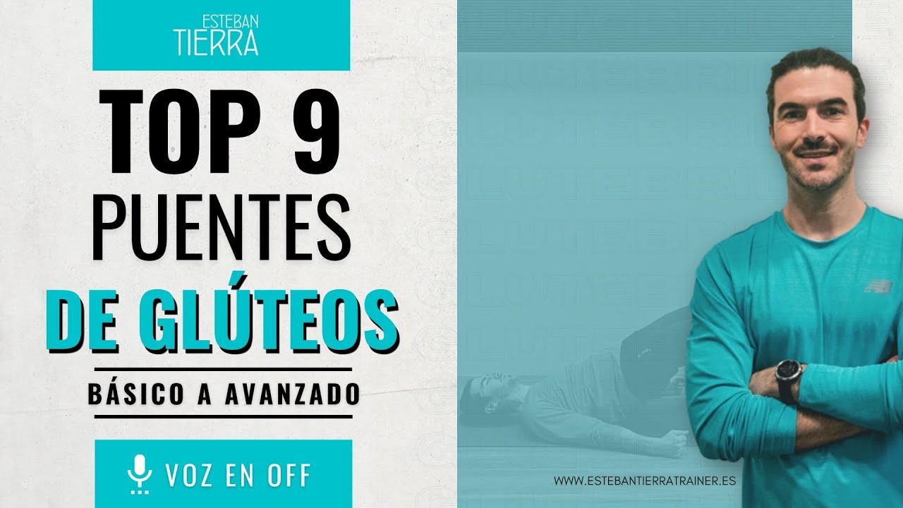 Puentes de glúteos o glute bridge. ¡Top 9 variantes de puentes!