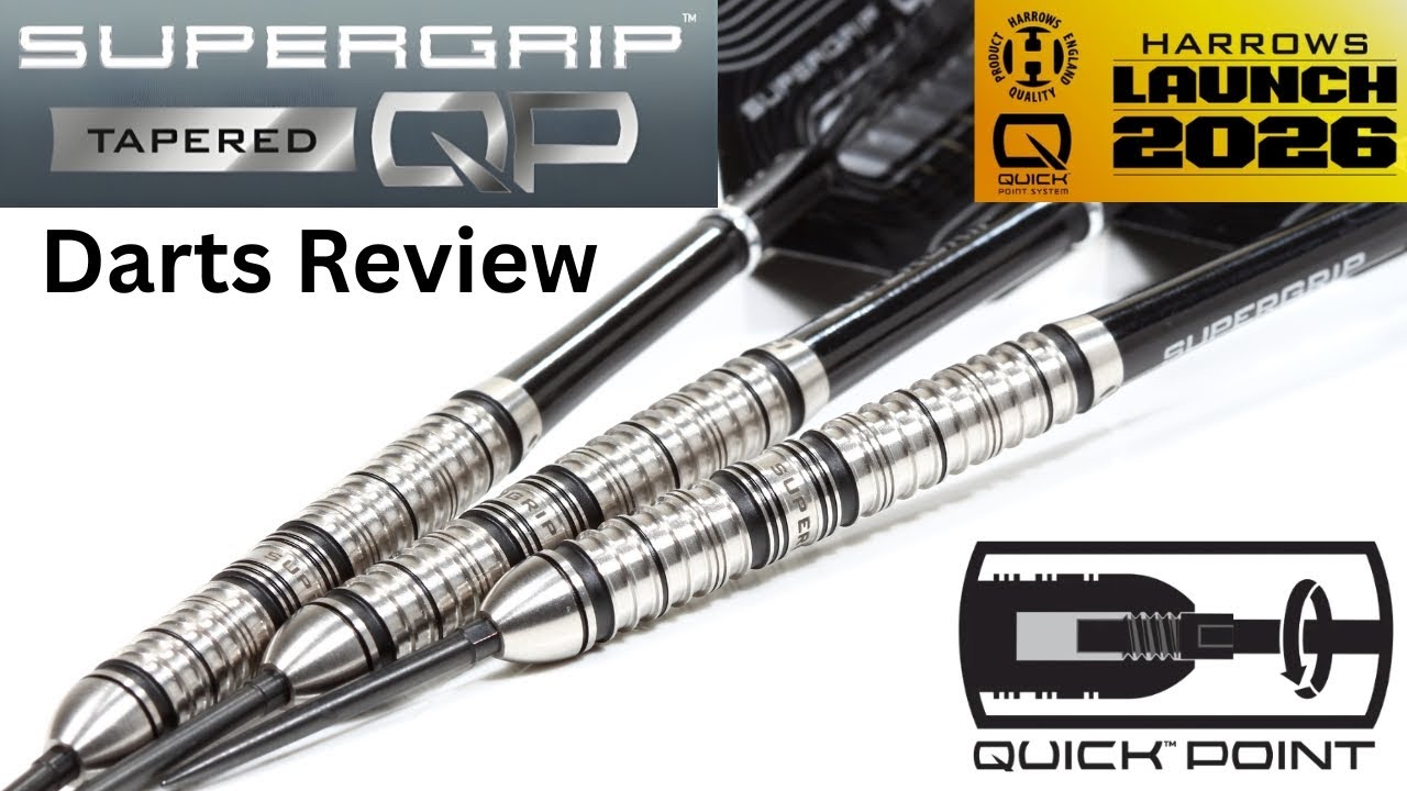 Обзор дротика Harrows SUPERGRIP Quick Point
