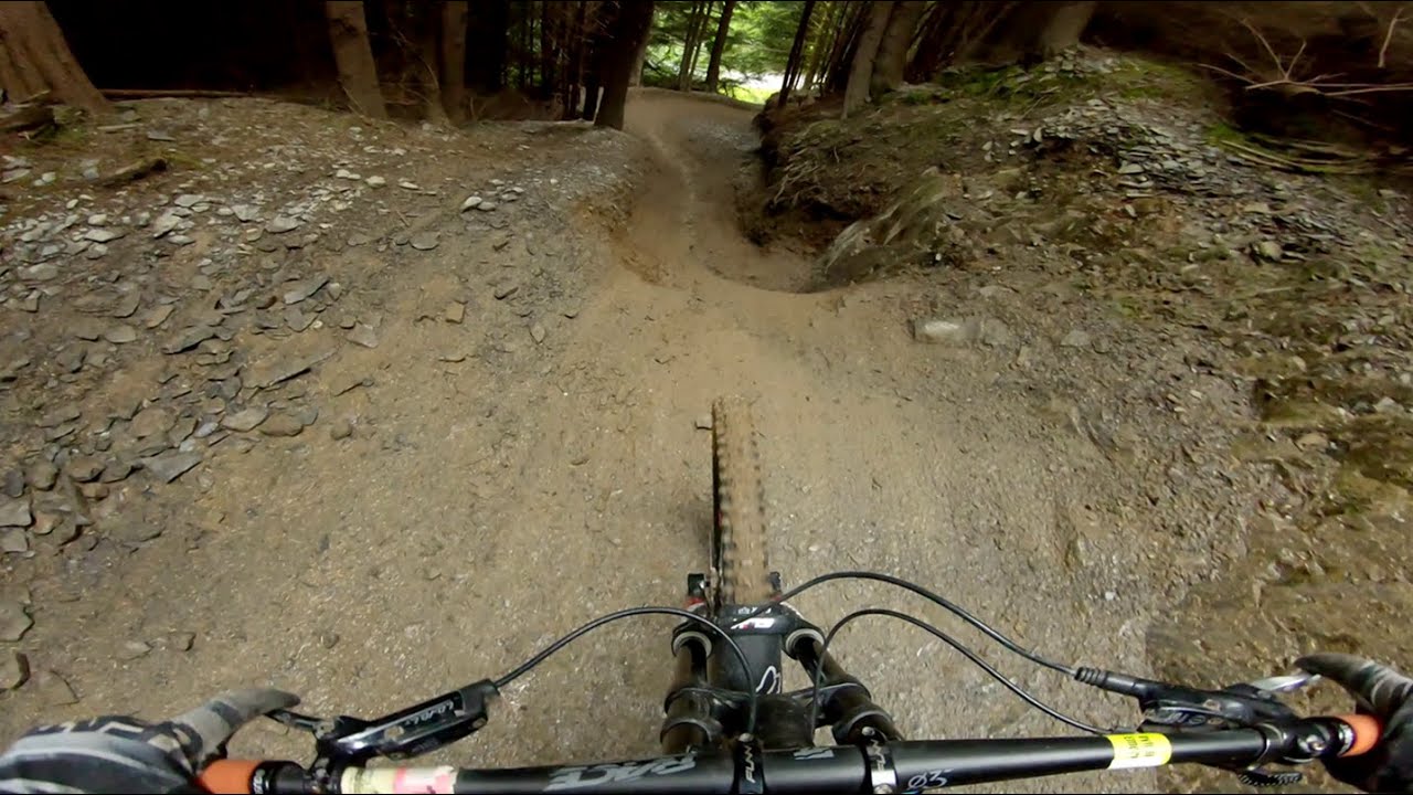 Super Swooper Top to Bottom - Dyfi Bike Park