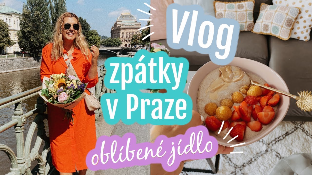 VLOG & CO JSEM DNES JEDLA - Jím intuitivně, Jsem zpátky v PRAZE 🤍