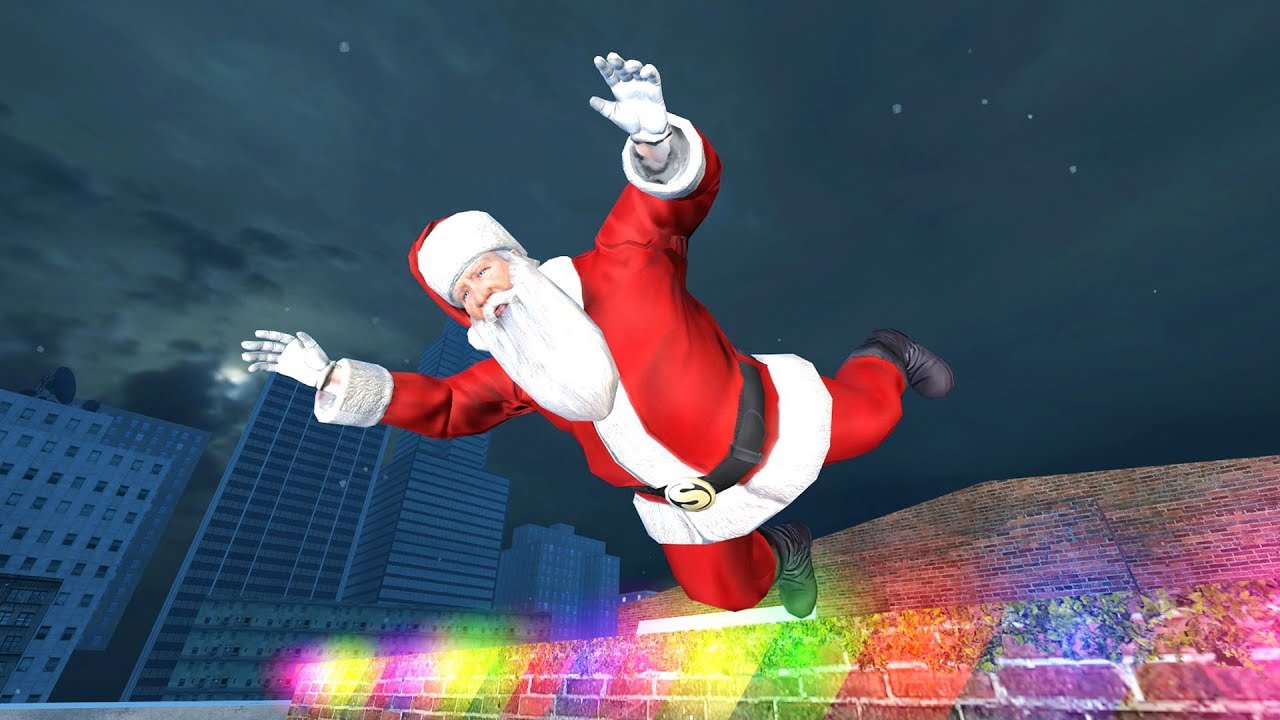Санта Клаус: Рэгдолл Прыжки и Падения [GMOD] - Серия 28