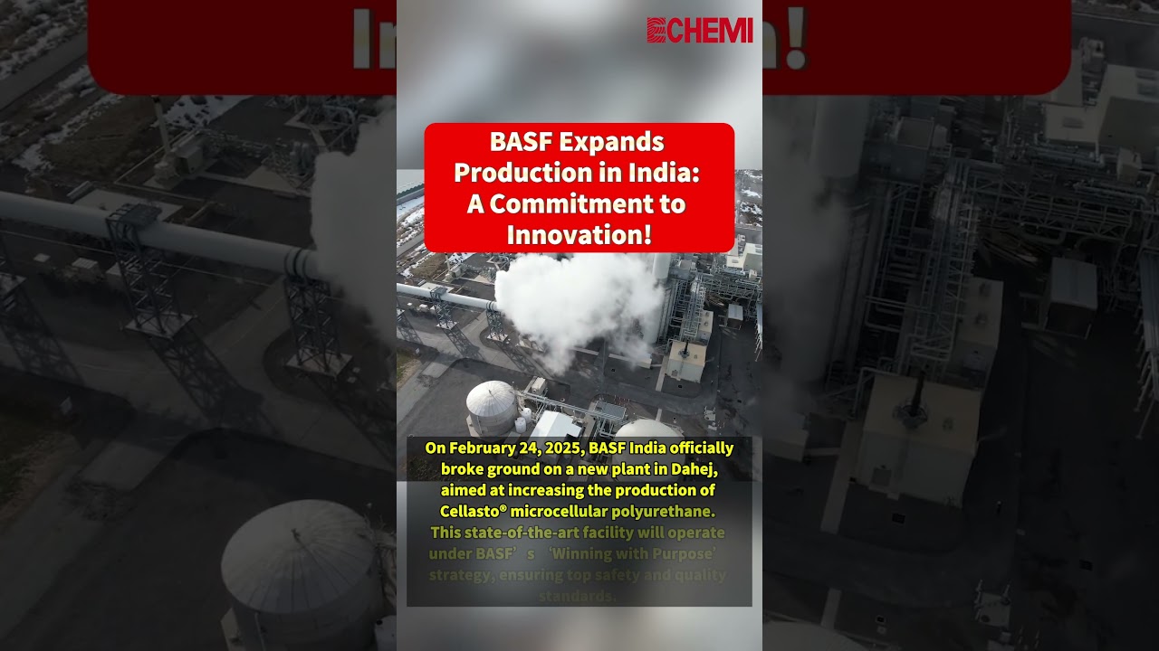 BASF Expands Production in India: New Plant Announcement!