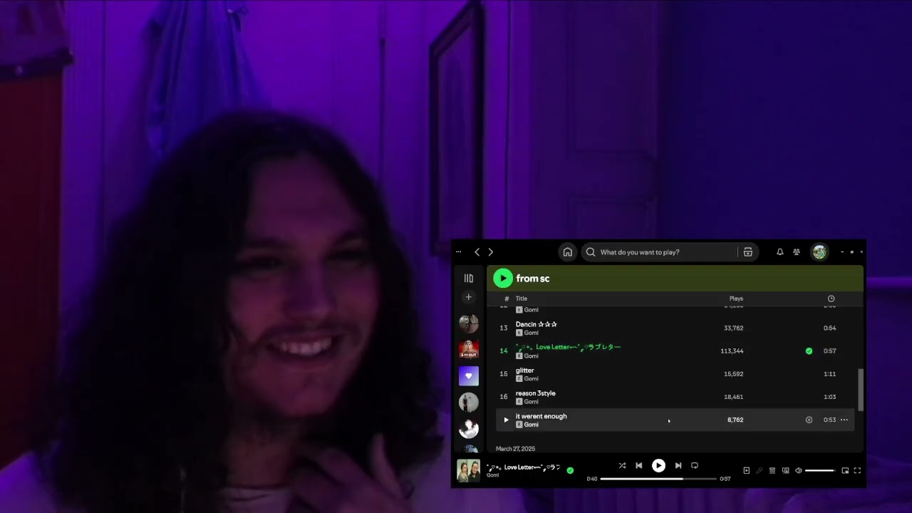 Gomi - Love Letter Reaction