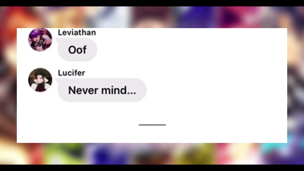 Obey me! Texts ✨MALK Skit✨ (Mammon, Solomon and Diavolo)