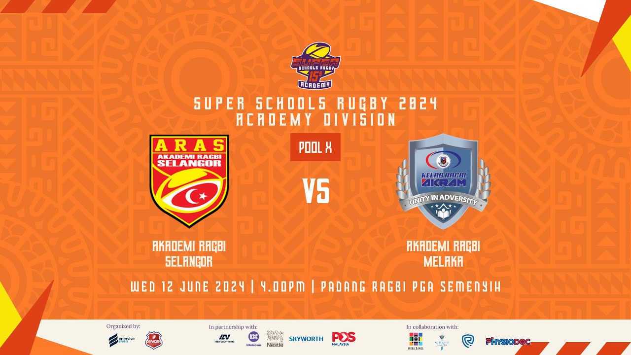 Akademi Ragbi Selangor (ARAS) vs Akademi Ragbi Melaka (AKRAM) | 17 - 0 #ssr