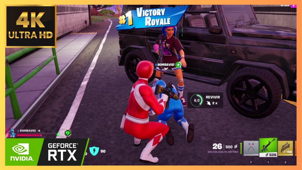 Fornite Duo Gameplay FHD 120fps