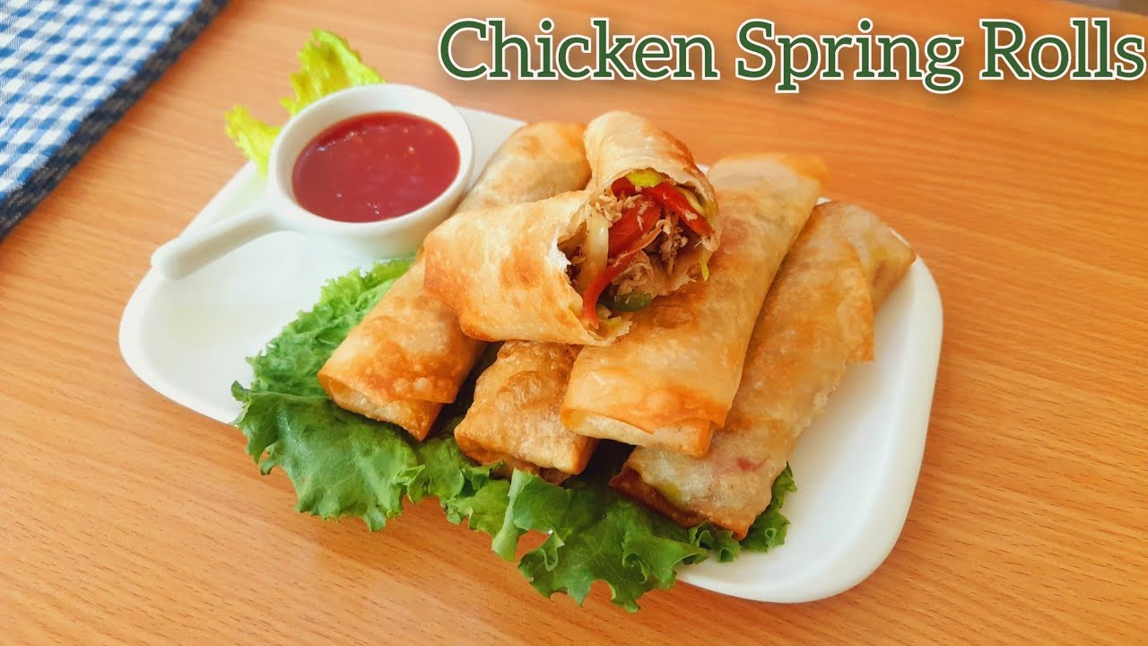 Chicken Spring Rolls Recipe | Ramzan Special | mom in kitchen