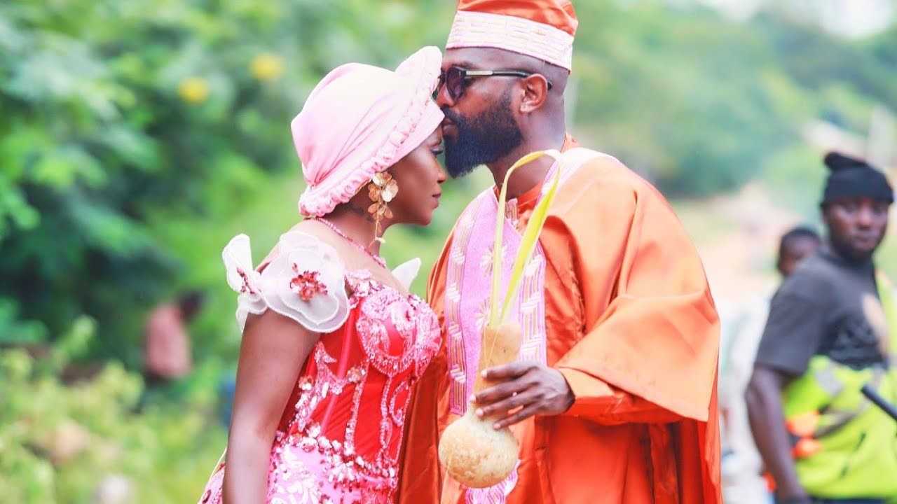 Mariage traditionnel de Serge le Mignon et Alice Joyce à BAFIA.