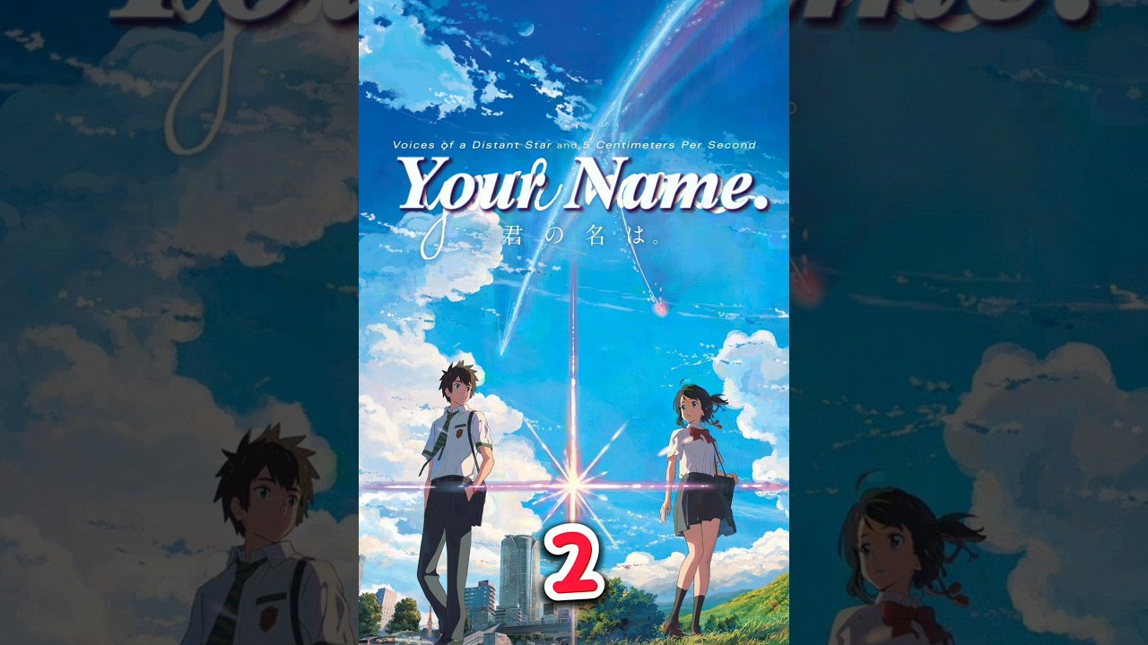 Top 10 Best Romantic Anime Movies in Hindi dubbed 
