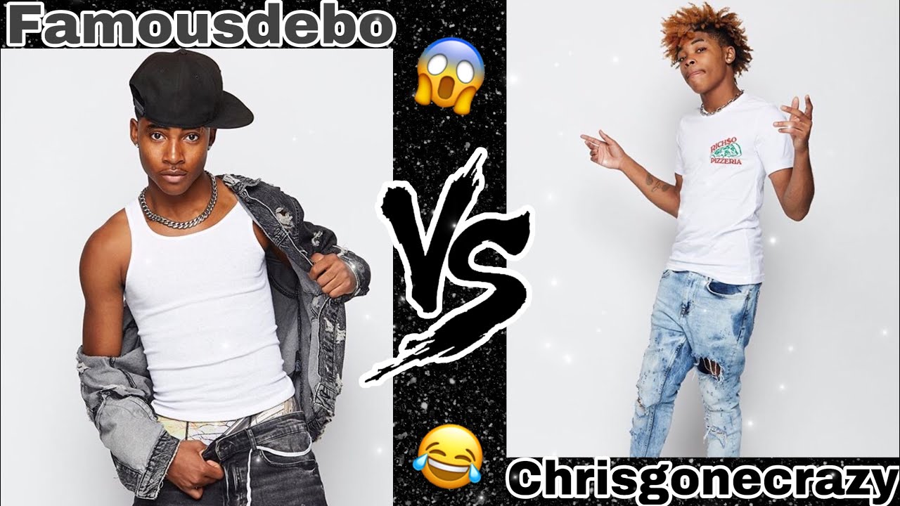 Chrisgonecrazy vs famousdebo (hard battle)must watch 🔥😂