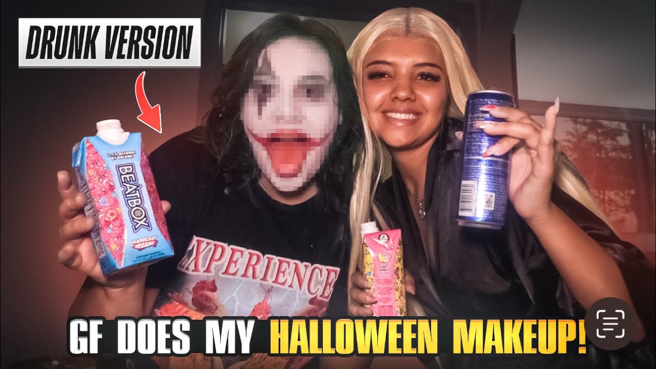 Макияж на Хэллоуин! FT. (Моя девушка)
