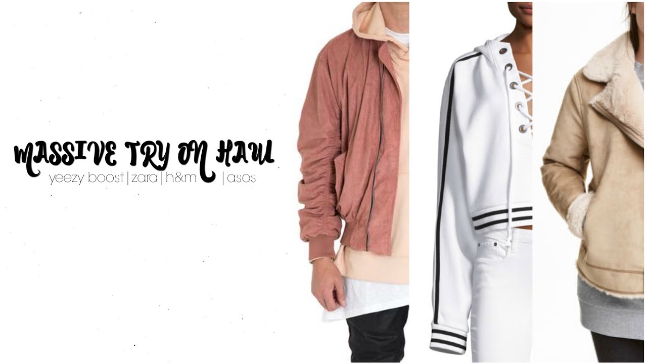 MASSIVE TRY ON HAUL // YEEZY BOOST, FENTY PUMA, ASOS, ZARA // JANUARY 2017 | NeikaSayWhaa