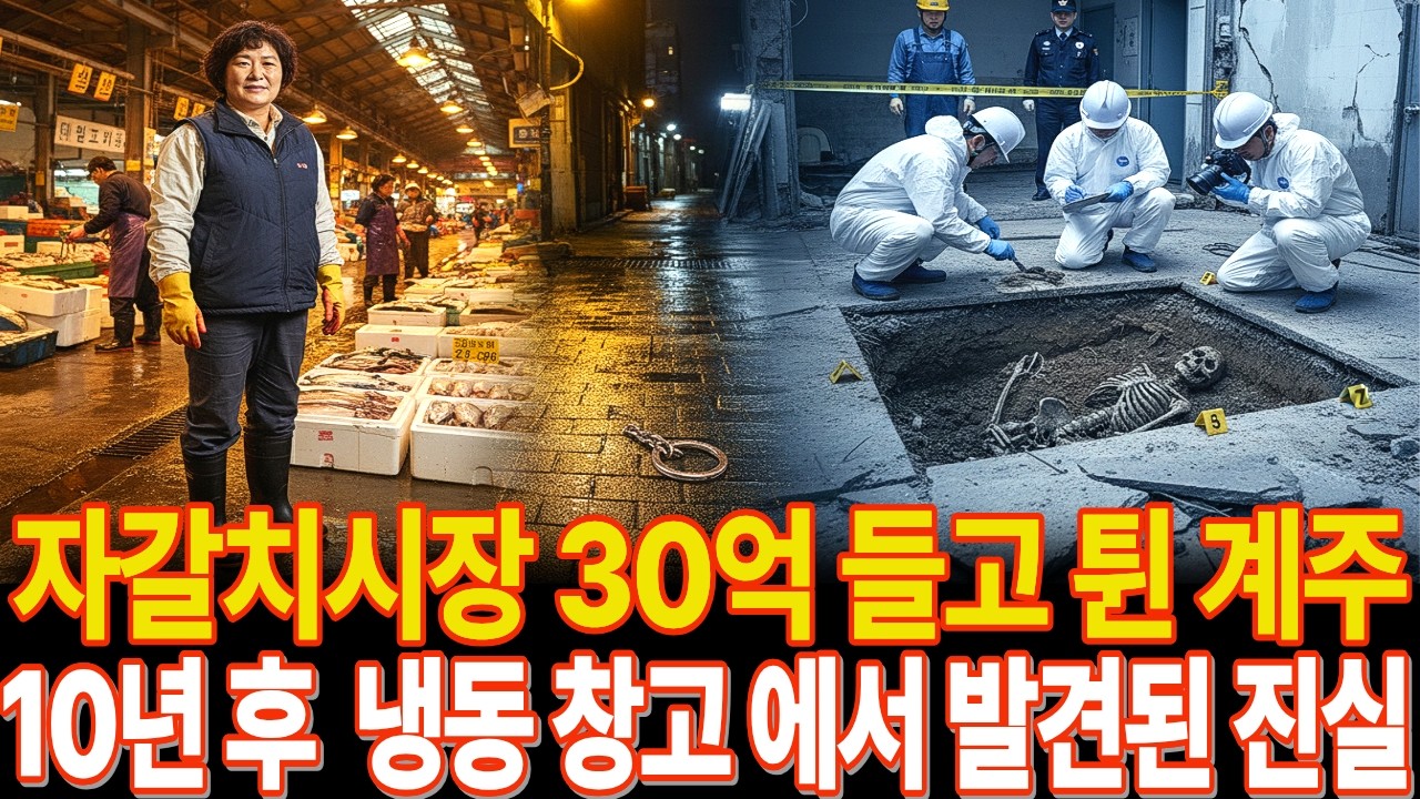 2002년 부산 자갈치시장 곗돈 30억 들고 야반 도주한 총무 실종, 10년 후 드러난 소름 돋는 진실 ㅣ시니어사건 ㅣ라디오사연 ㅣ실종사연