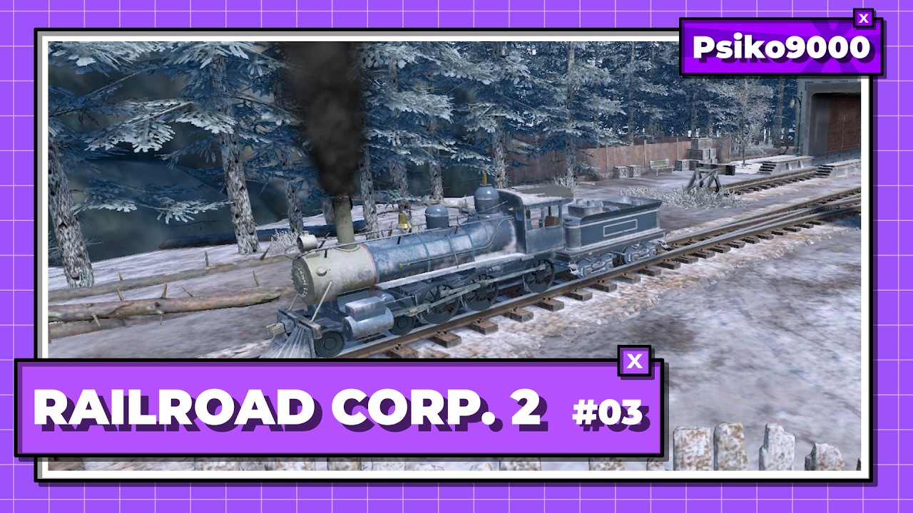 TERCER MAPA Y TREN EN LINEA | RAILROAD CORPORATION 2 03 Gameplay Español