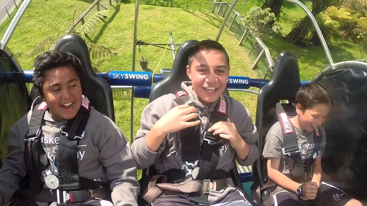 Funny sky swing