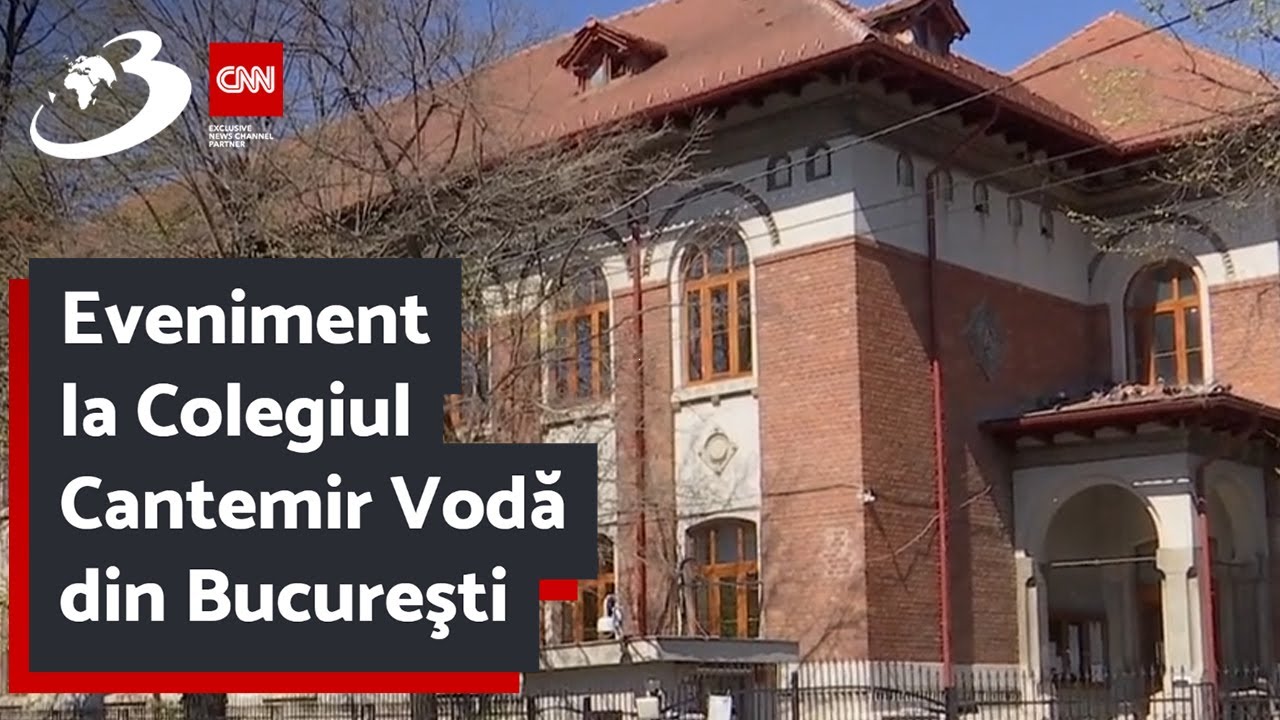 Eveniment la Colegiul Cantemir Vodă din Bucureşti, cu ocazia anului cultural Dimitrie Cantemir