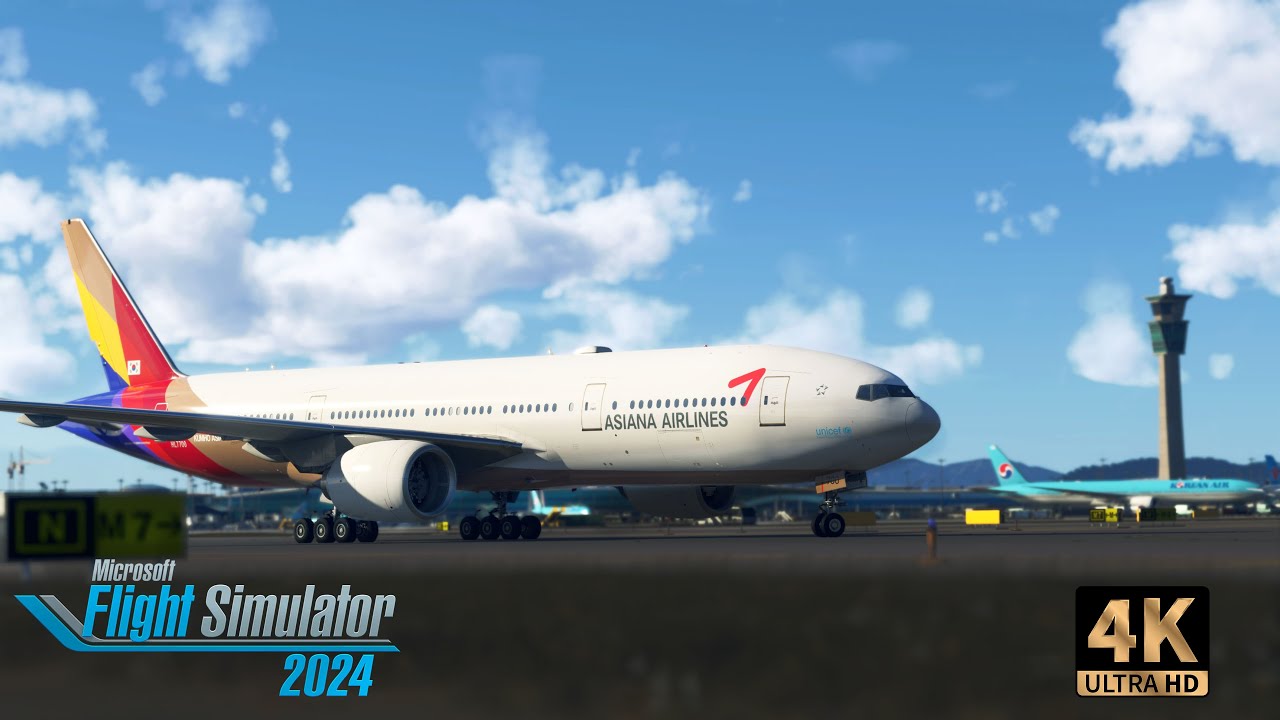 PMDG 777-200 Flight | Hong Kong to Seoul | Stunning MSFS 2024 Cinematic Experience