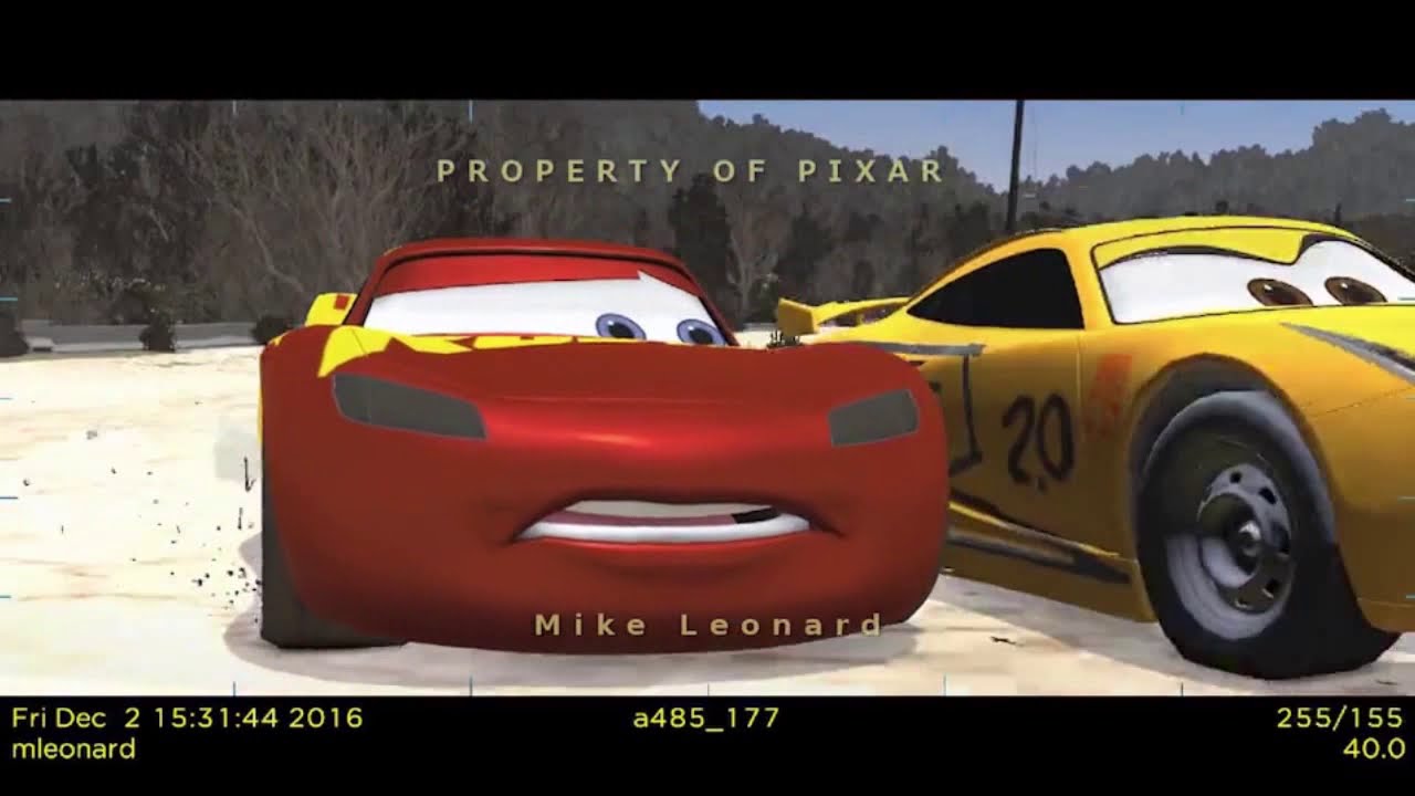 Cars 3 | Rough Layout Reel | Mike Leonard | 3D Animation Internships