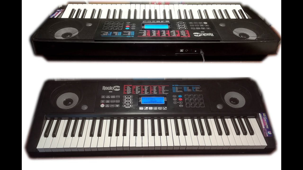 RockJam RJ 761 - sound and styles demonstration - Rock Jam RJ 761 (ध्वनि और शैलियों का प्रदर्शन)