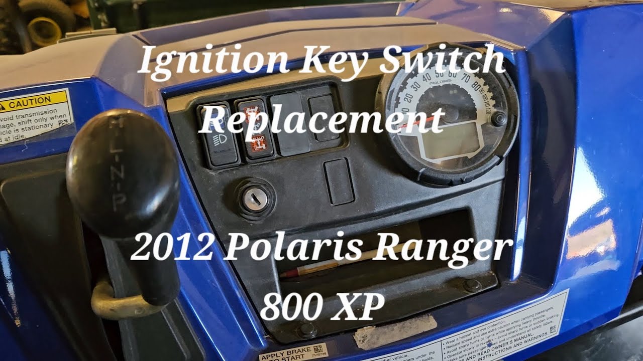 Замена ключа зажигания Polaris Ranger 2012 года, ограниченная серия 800 XP