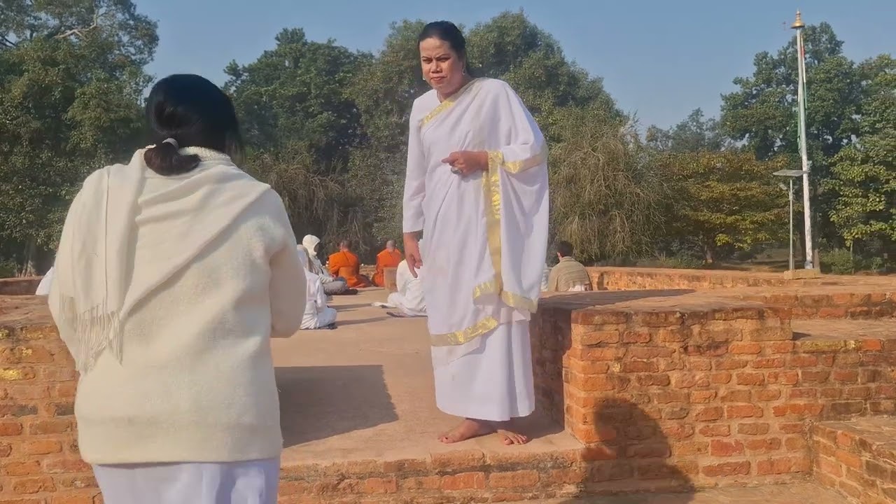 A trip to the Jetavana Mahavihara Temple, Savatthi, India by Dr. Yasodhara Siri