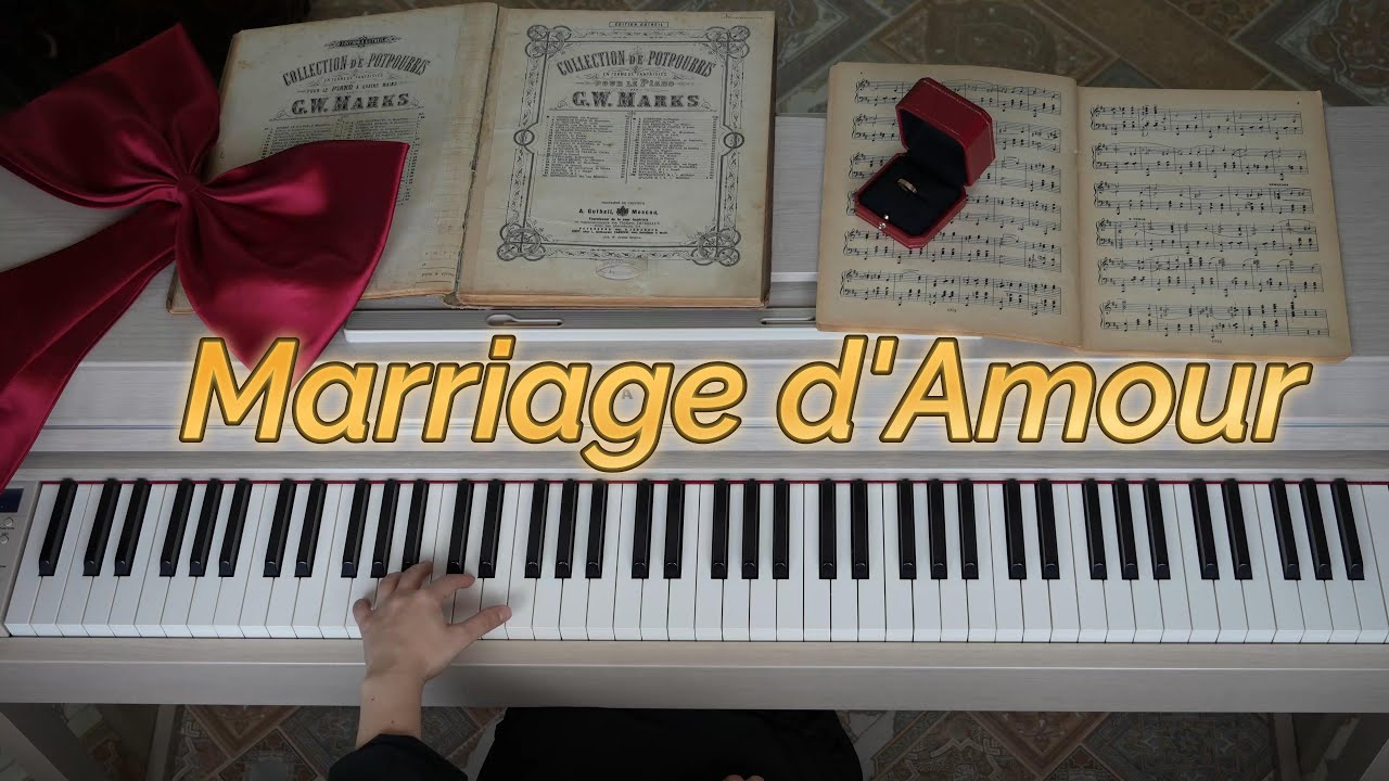 Marriage d'Amour, Paul Senneville - piano cover