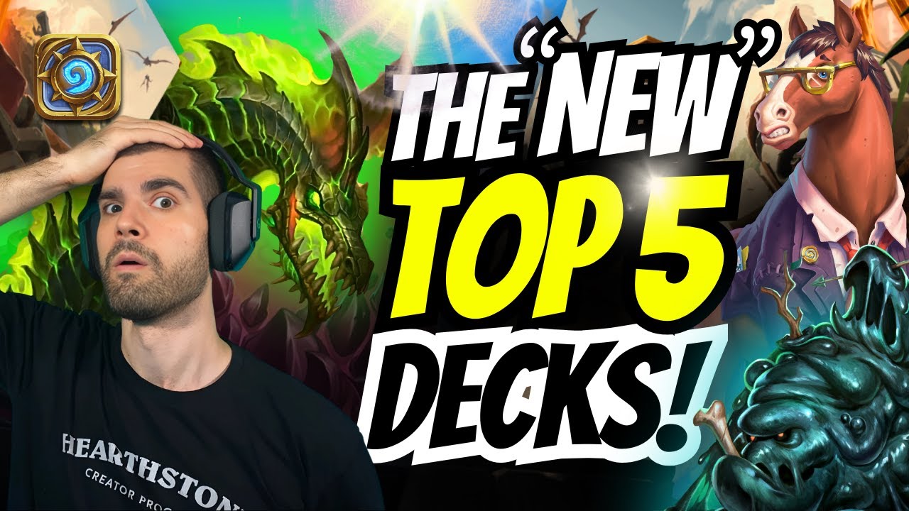 🚨 BEST Hearthstone Decks After the Mini-Set! 🔥 TOP 5 Meta Report!
