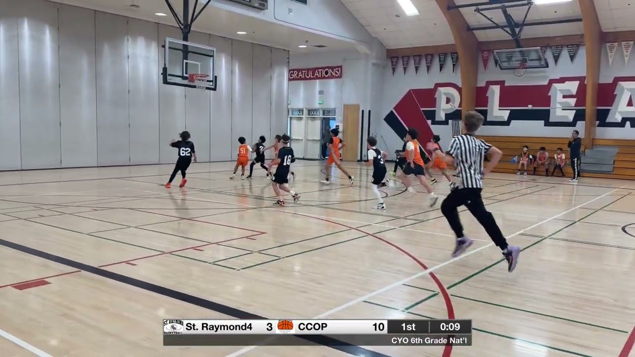 CYO 6th Gr. Nat’l - St. Raymond vs. CCOP (1/11/26)