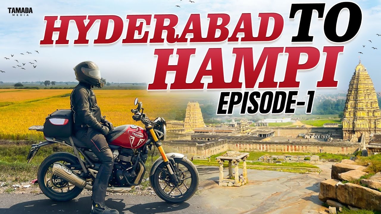 Hyderabad to Hampi on Triumph Speed 400 | PART 1 | Telugu Motovlogs